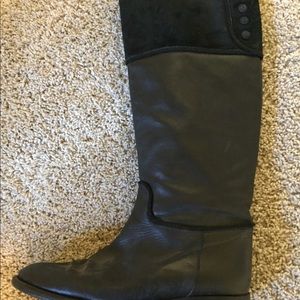 Vintage Italian leather riding boots